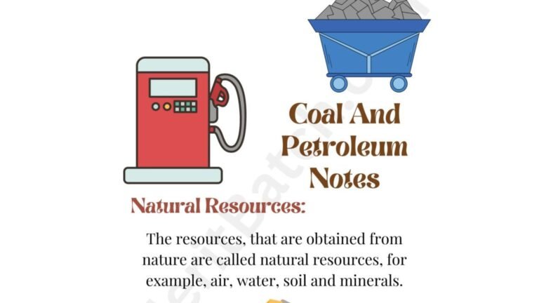 Coal and petroleum in hindi